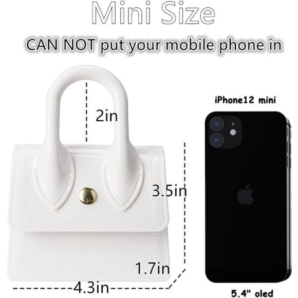 Cute mini crossbody purse for little girls kids small shoulder messenger bag - Picture 2 of 7